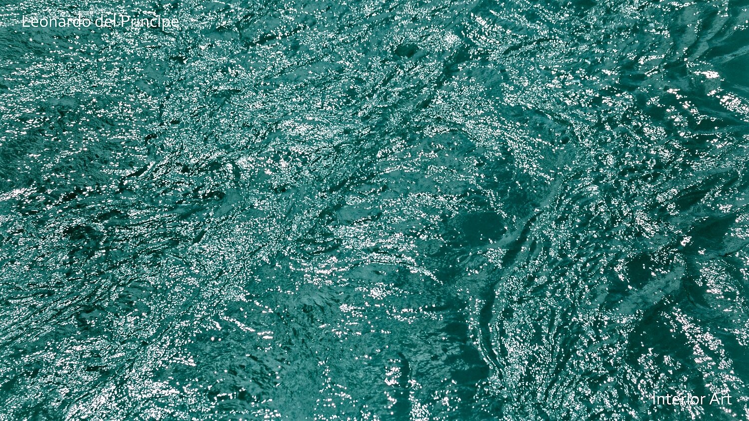 GLRI03 Close-up of shimmering turquoise water with sunlight reflecting on its surface, creating a textured, sparkling effect. The image conveys a sense of tranquility.