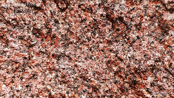 Abstractions in Granite The pink granite quarry of La Clarté, in Ploumanac'h, French Brittany, is the only one still in operation in France, as...